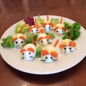 Food decoration (109) ایده های تزیین غذای کودک