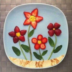 Food decoration (25) ایده های تزیین غذای کودک