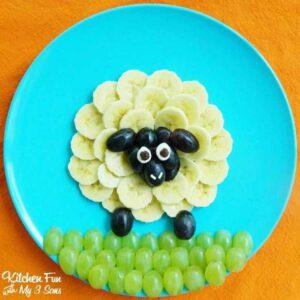 Food decoration (3) ایده های تزیین غذای کودک