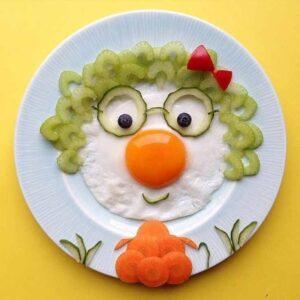 Food decoration (32) ایده های تزیین غذای کودک