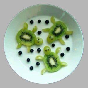 Food decoration (50) ایده های تزیین غذای کودک