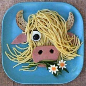 Food decoration (76) ایده های تزیین غذای کودک