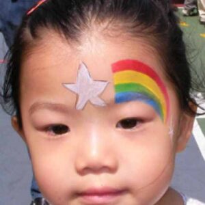 face painting (2) نقاشی روی صورت کودکان