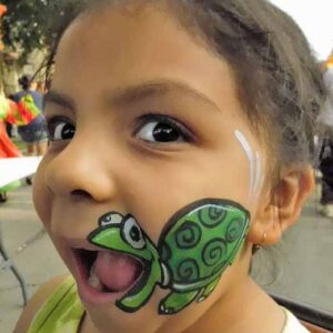 face painting (21) نقاشی روی صورت کودکان