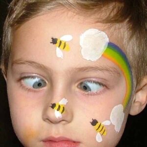 face painting (46) نقاشی روی صورت کودکان