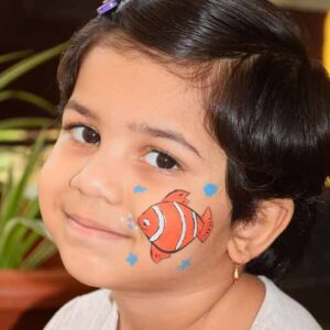face painting (6) نقاشی روی صورت کودکان
