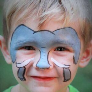 face painting (8) نقاشی روی صورت کودکان