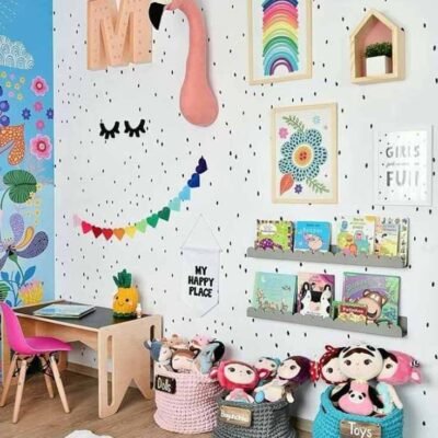 kids room design (48) ایده های تزیینات اتاق کودک